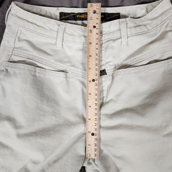 Marithe & Francois Girbaud Straight Leg Denim Pants Womens 9/10 High Waist FLAWS - Picture 8 of 15